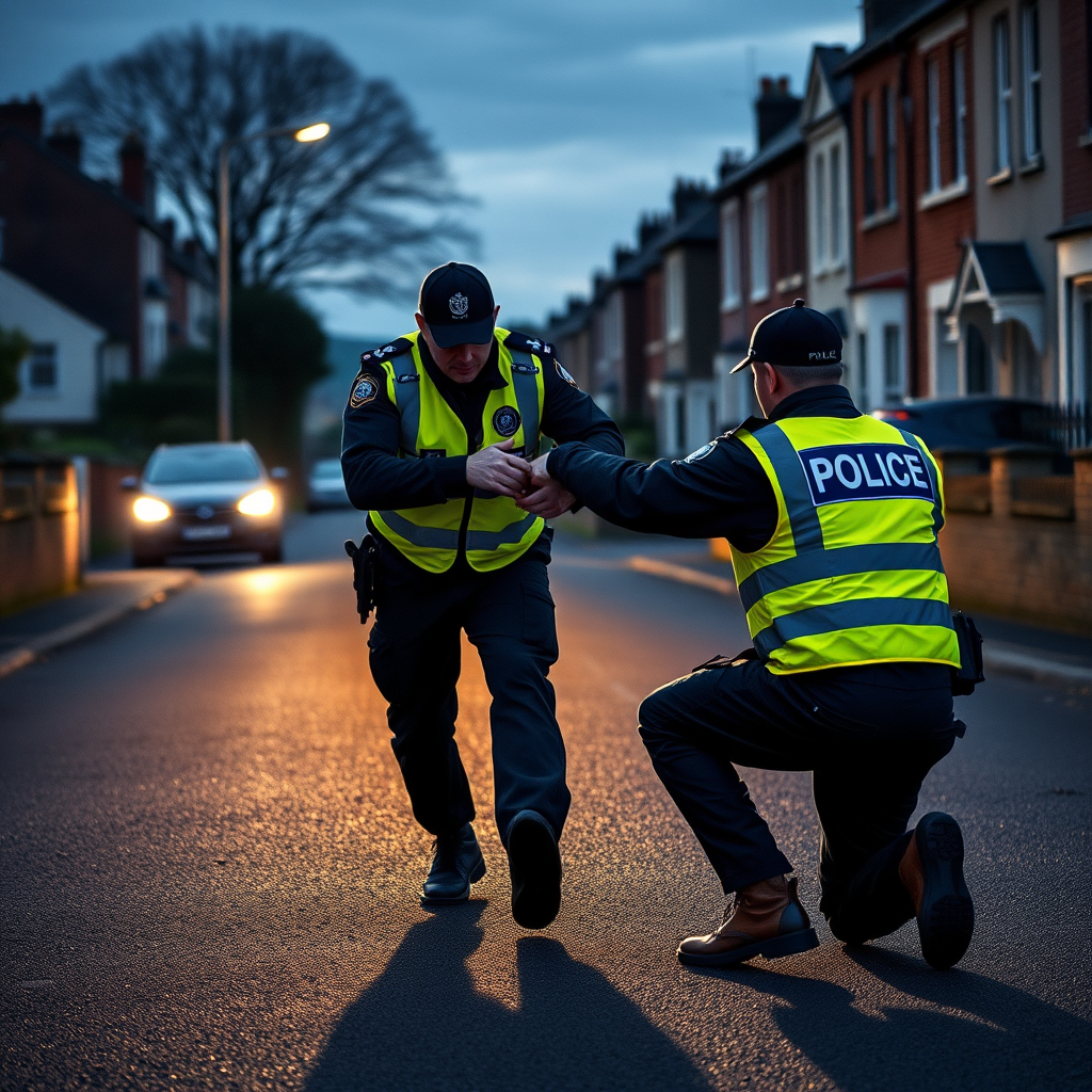 Man arrested and charged with drug offences after police foot chase